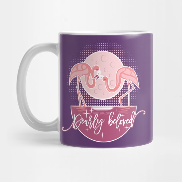 Dearly beloved - flamingos by VisAnastasis